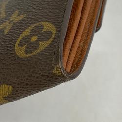 ルイ・ヴィトン(Louis Vuitton) ルイ・ヴィトン 長財布 モノグラム ポルトモネクレディ M61725 ブラウンメンズ レディース