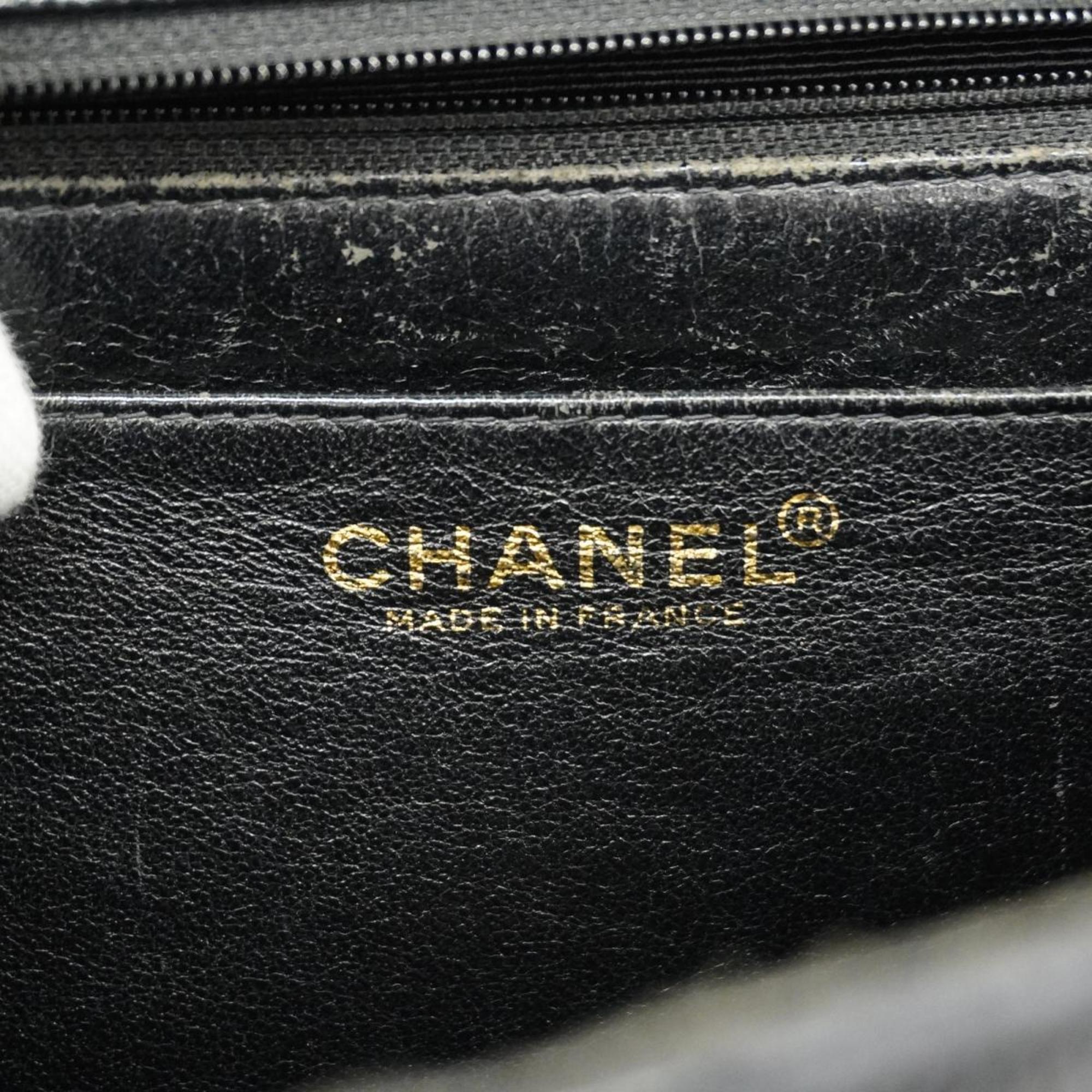 シャネル(Chanel) シャネル ハンドバッグ マトラッセ キャビアスキン ブラック  レディース