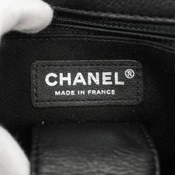 シャネル(Chanel) シャネル ショルダーバッグ マトラッセ チェーンショルダー レザー ブラック  レディース