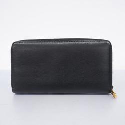 グッチ(Gucci) グッチ 長財布 496317 レザー ブラック   メンズ レディース