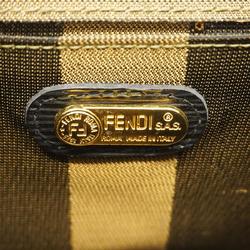 フェンディ(Fendi) フェンディ ハンドバッグ ナイロンキャンバス レザー カーキ   レディース