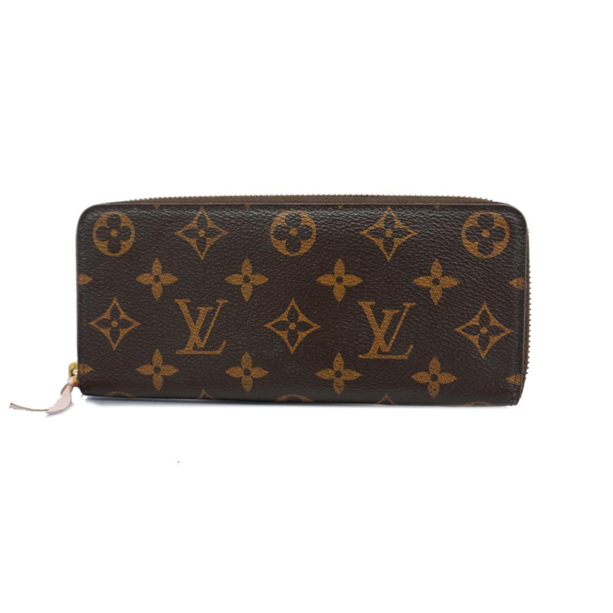 ルイ・ヴィトン(Louis Vuitton) ルイ・ヴィトン 長財布 モノグラム ポルトフォイユクレマンス M61298 ブラウンレディース