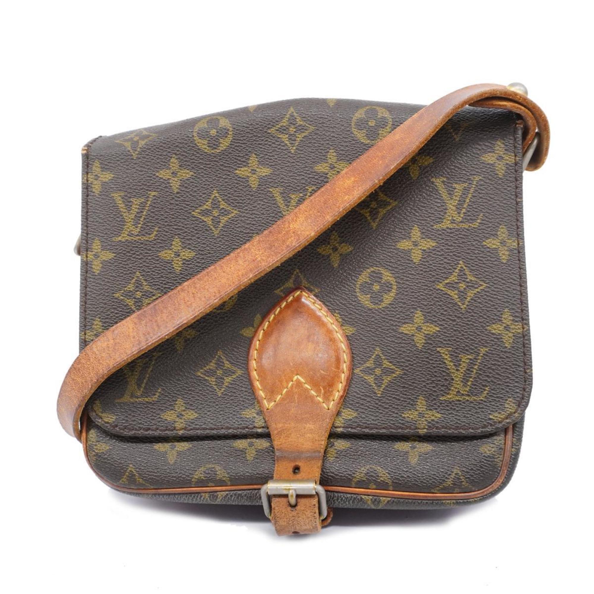 ルイ・ヴィトン(Louis Vuitton) ルイ・ヴィトン ショルダーバッグ モノグラム カルトシエールMM M51253 ブラウンレディース