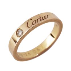 カルティエ(Cartier) カルティエ リング エングレーブ 1PD ダイヤモンド K18PG ピンクゴールド  レディース