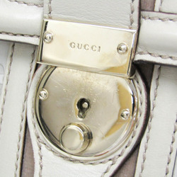 グッチ(Gucci) グッチッシマ 154382 レディース レザー ハンドバッグ ライトベージュ,オフホワイト