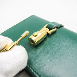 グッチ(Gucci) ジャッキー1961 645536 レディース レザー 財布（二つ折り） グリーン