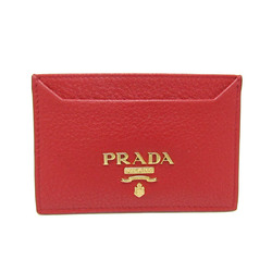 プラダ(Prada) 1MC208 レザー カードケース レッド