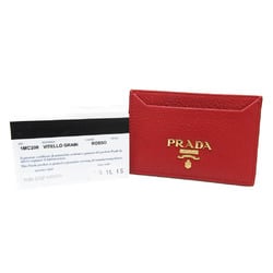 プラダ(Prada) 1MC208 レザー カードケース レッド