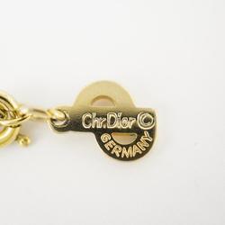クリスチャン・ディオール(Christian Dior) クリスチャンディオール ネックレス CD GPメッキ ゴールド  レディース