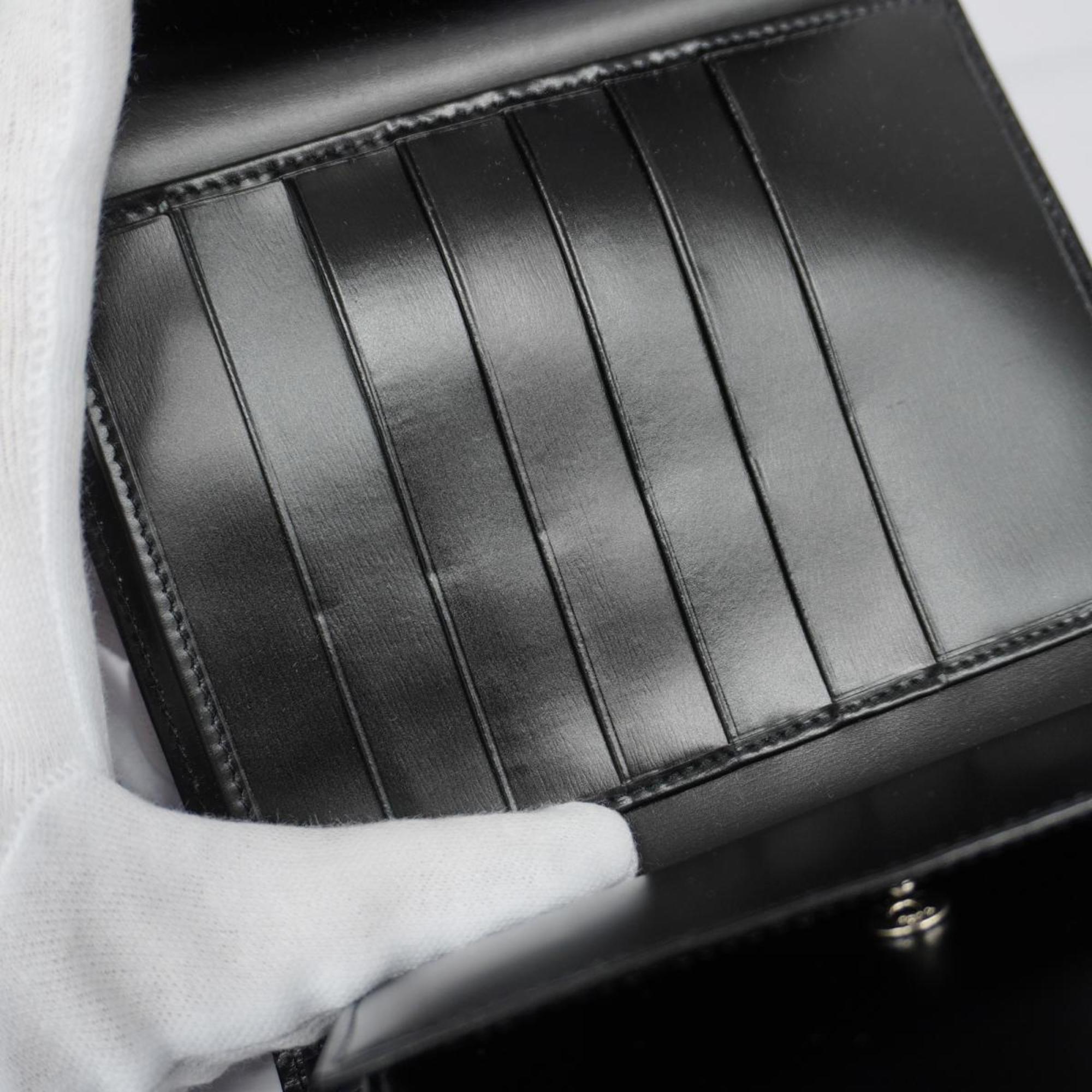 カルティエ(Cartier) カルティエ 三つ折り財布 パンテール レザー ブラック   レディース