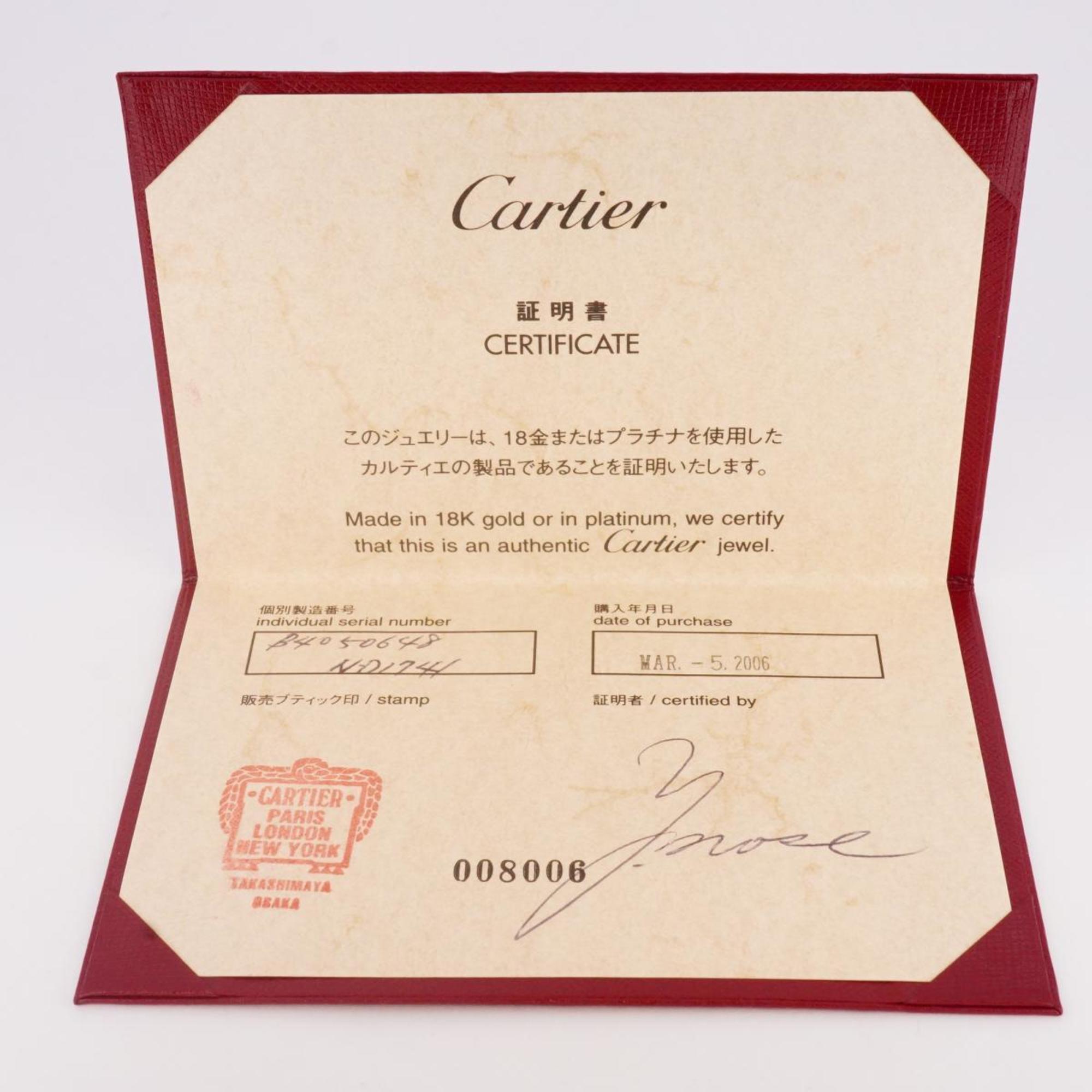 カルティエ(Cartier) カルティエ リング ラブ フルダイヤ ダイヤモンド K18WG ホワイトゴールド  レディース
