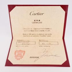 カルティエ(Cartier) カルティエ リング ラブ フルダイヤ ダイヤモンド K18WG ホワイトゴールド  レディース