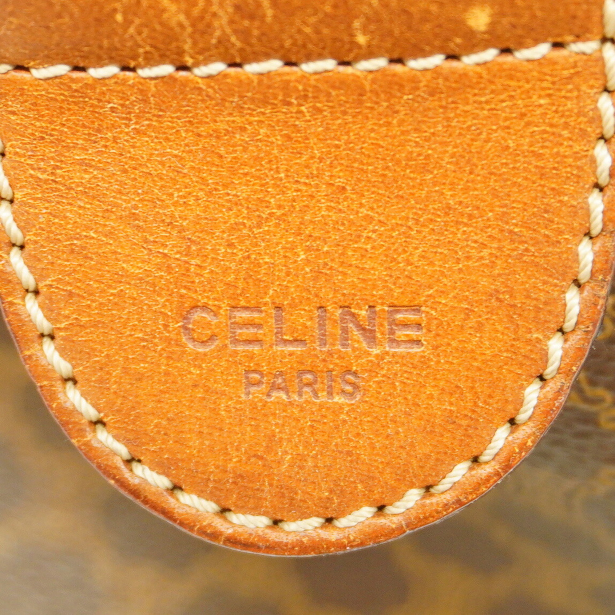 セリーヌ(Celine) セリーヌ ハンドバッグ マカダム  ブラウン   レディース