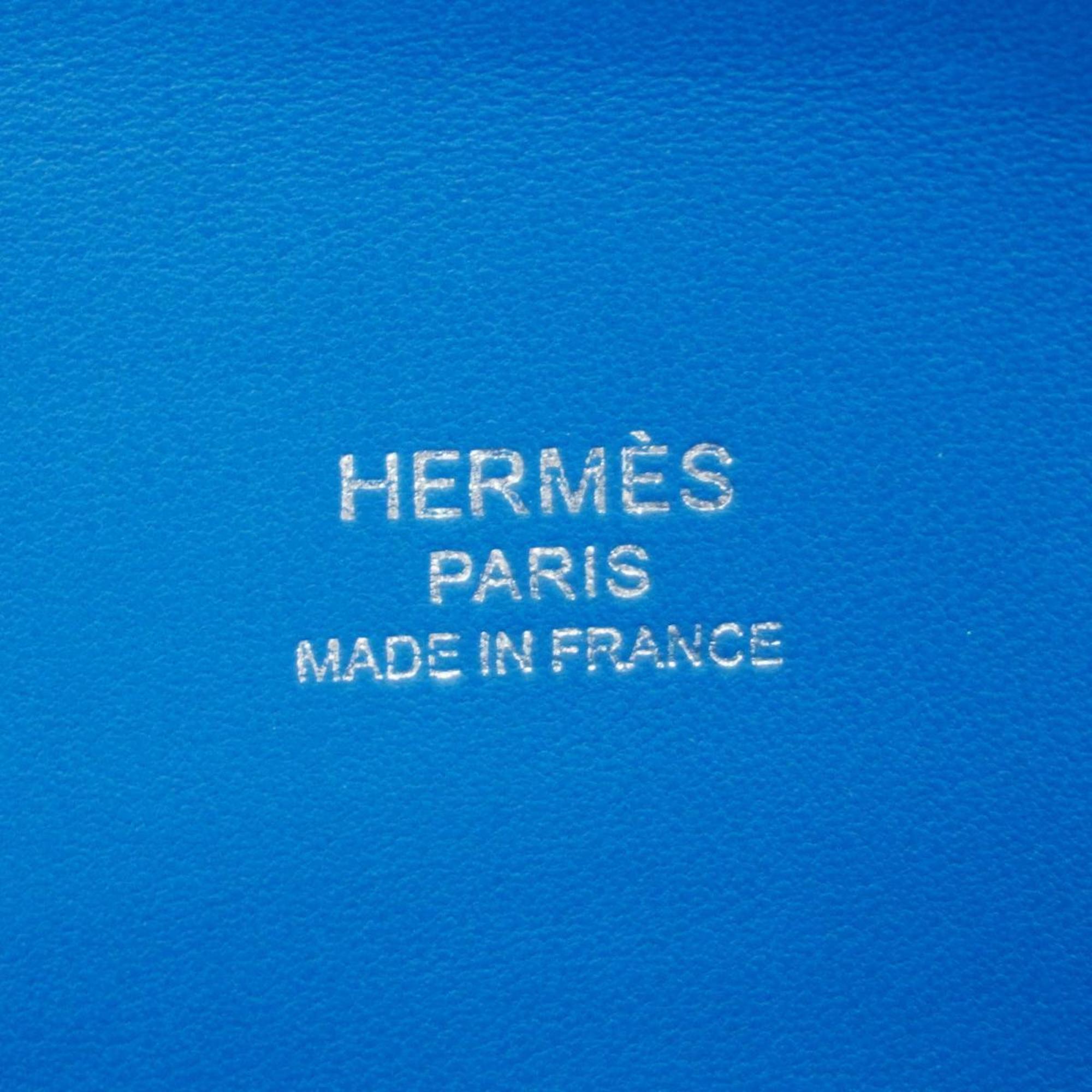 エルメス(Hermes) エルメス ハンドバッグ ボリード W刻印 エバーカラー ブルーザンジバル  レディース