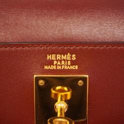 エルメス(Hermes) エルメス ハンドバッグ ケリー32 〇Y刻印 ボックスカーフ ブラウン   レディース