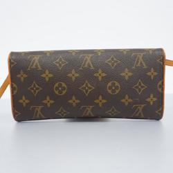 ルイ・ヴィトン(Louis Vuitton) ルイ・ヴィトン ショルダーバッグ モノグラム ポシェットツインGM M51852 ブラウンレディース