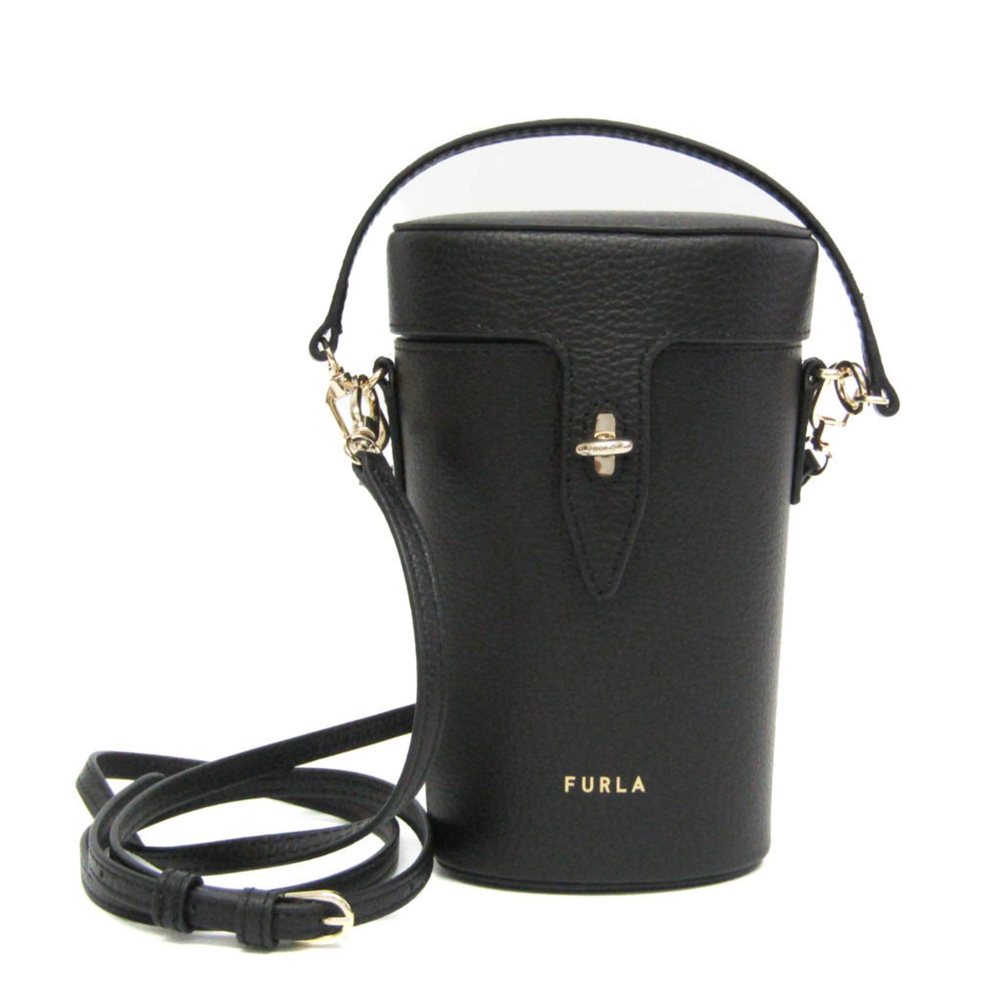 フルラ(Furla) Mini Net WE00607 レディース レザー ショルダーバッグ ブラック