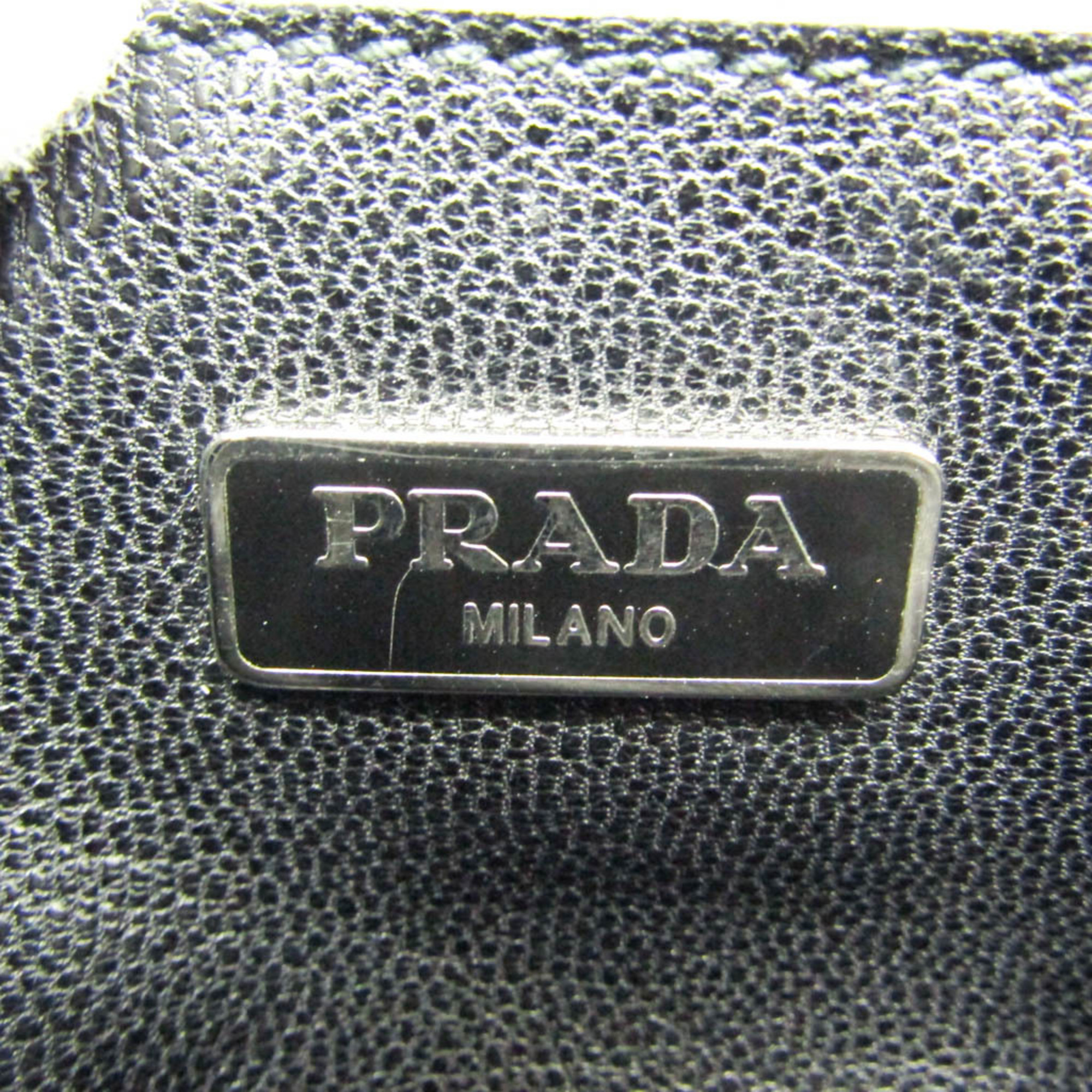 プラダ(Prada) サフィアーノ ミニ レディース レザー ショルダーバッグ ピンク