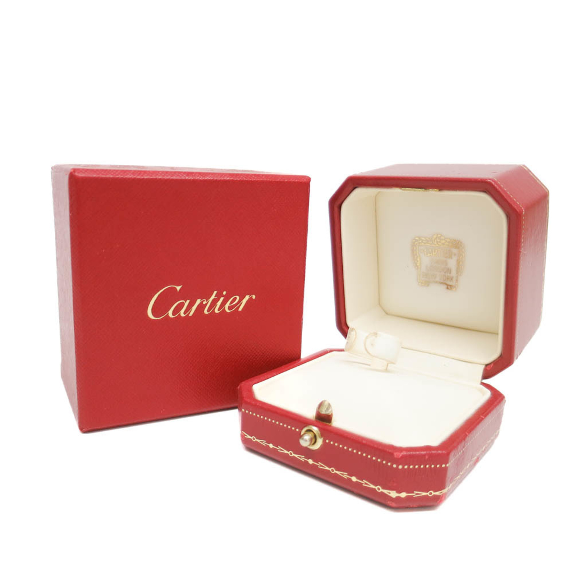 カルティエ(Cartier) C2 K18イエローゴールド(K18YG) ファッション 無し バンドリング ゴールド