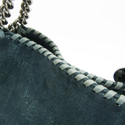 ステラ・マッカートニー(Stella McCartney) FALABELLA ミニトート 371223 W9056 レディース ポリエステル ハンドバッグ,ショルダーバッグ メタリックグリーン