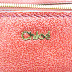 クロエ(Chloé) エルシー トップハンドル レディース レザー ハンドバッグ,ショルダーバッグ レッド