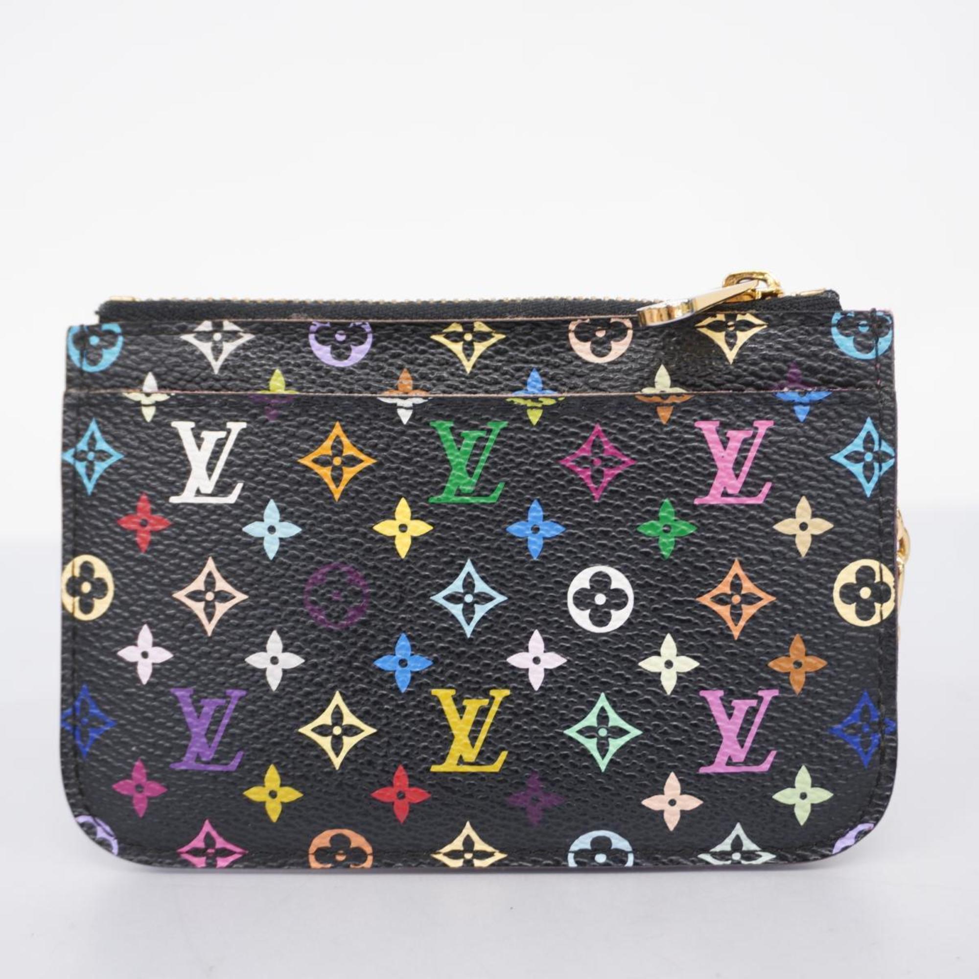 ルイ・ヴィトン(Louis Vuitton) ルイ・ヴィトン 財布・コインケース モノグラム・マルチカラー ポシェットクレ M93735 ノワール  グルナードレディース | eLADY Globazone