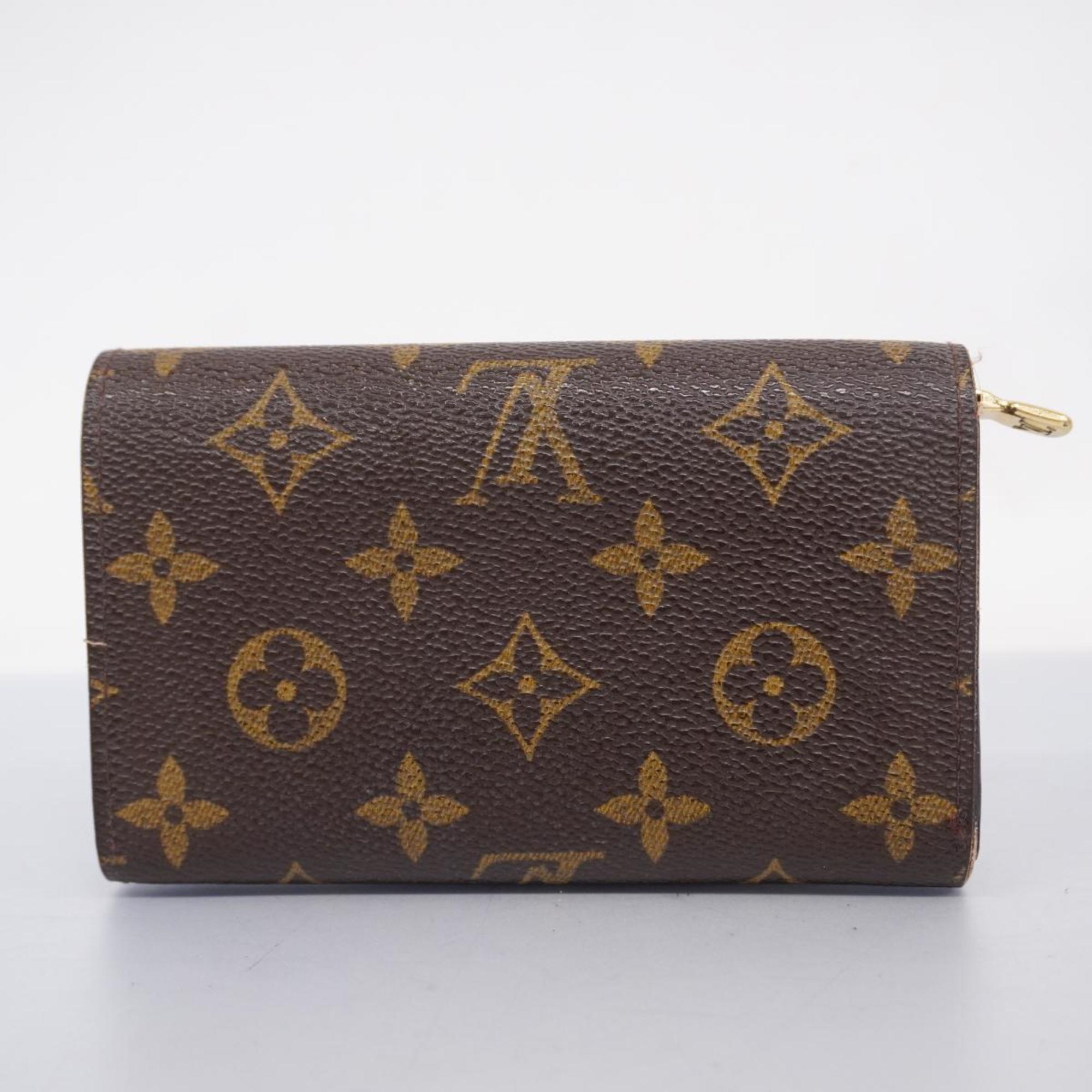 ルイ・ヴィトン(Louis Vuitton) ルイ・ヴィトン 財布 モノグラム ポルトモネビエトレゾール M61730 ブラウンメンズ レディース |  eLADY Globazone