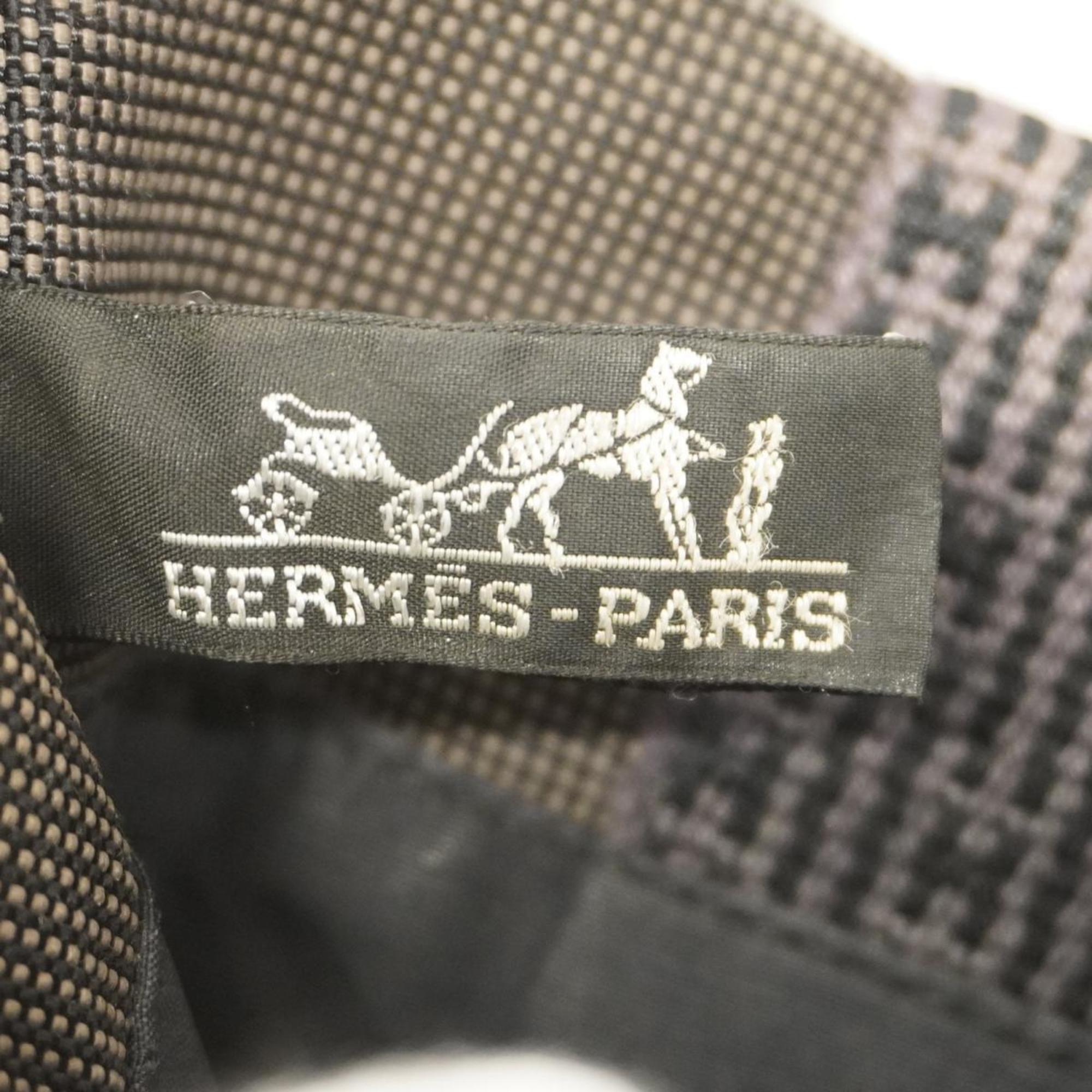 エルメス(Hermes) エルメス ショルダーバッグ エールラインポシェット キャンバス グレー  レディース