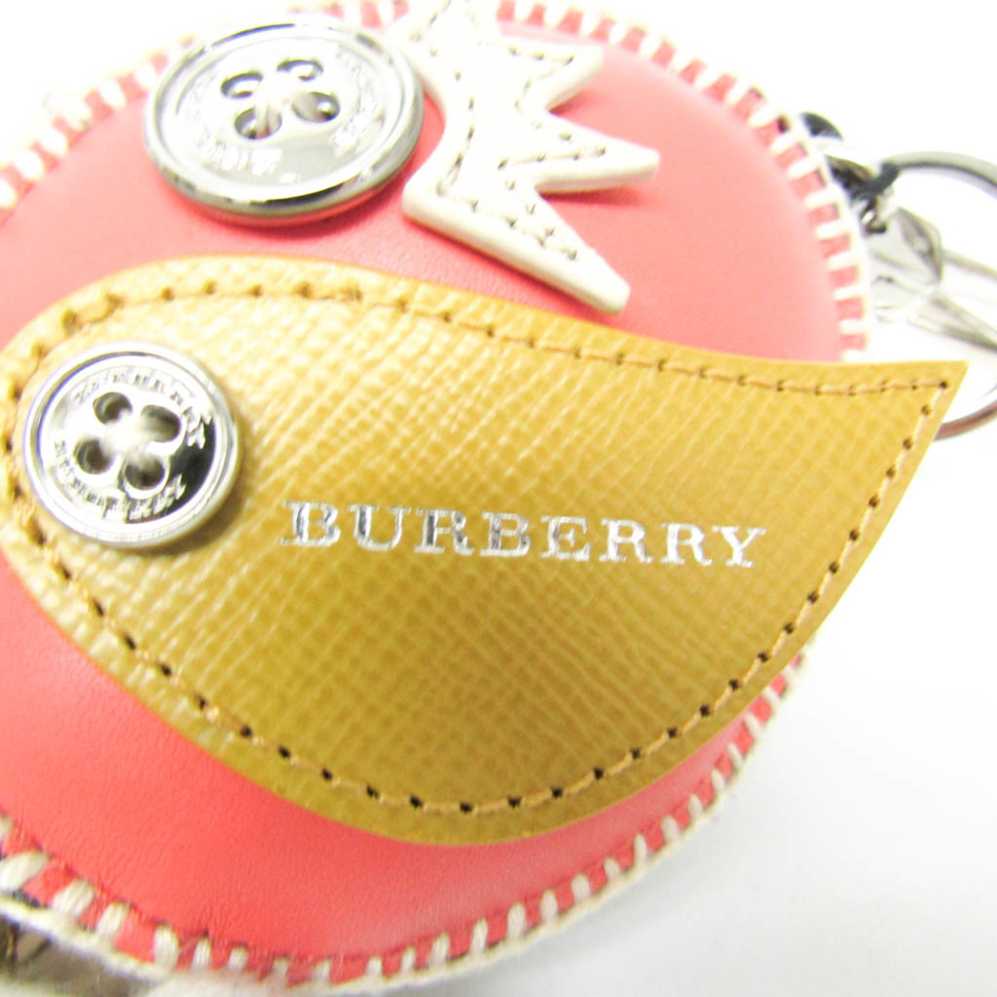 バーバリー(Burberry) BIRD CHARM 8001237 キーホルダー (ブラウン,ピンク,イエロー)