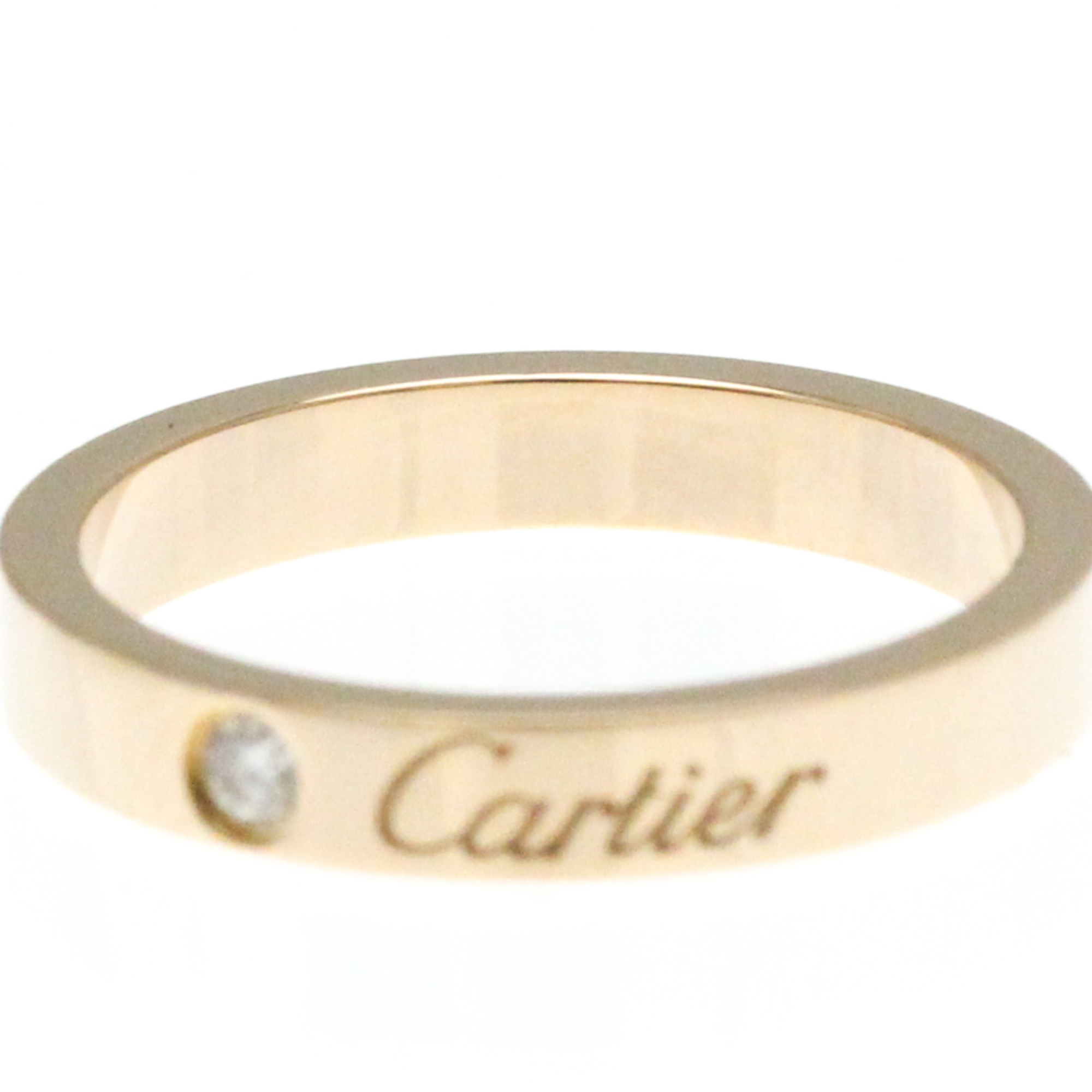 カルティエ(Cartier) エングレーブド リング K18ピンクゴールド(K18PG) ファッション ダイヤモンド バンドリング ピンクゴールド(PG)  | eLADY Globazone