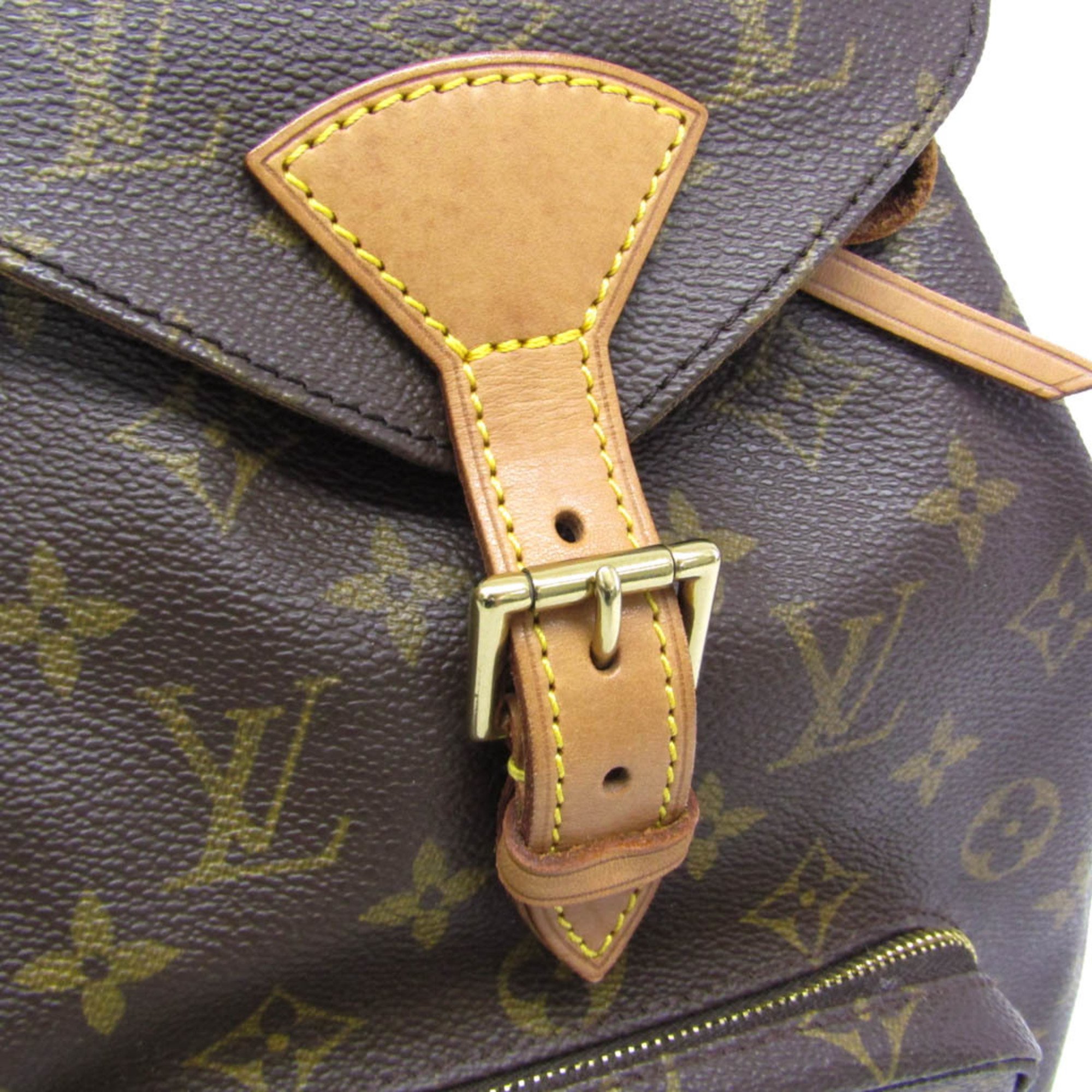 ルイ・ヴィトン(Louis Vuitton) モノグラム モンスリMM M51136 レディース リュックサック モノグラム