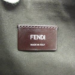 フェンディ(Fendi) アフター 7VA604 AMAC F082Q メンズ レザー ショルダーバッグ ダークブルー