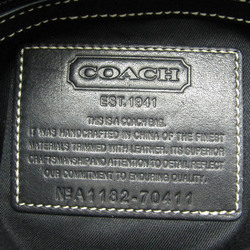 コーチ(Coach) Cロゴ迷彩柄 70411 レディース,メンズ レザー,キャンバス ショルダーバッグ,トートバッグ ブラック,カーキ