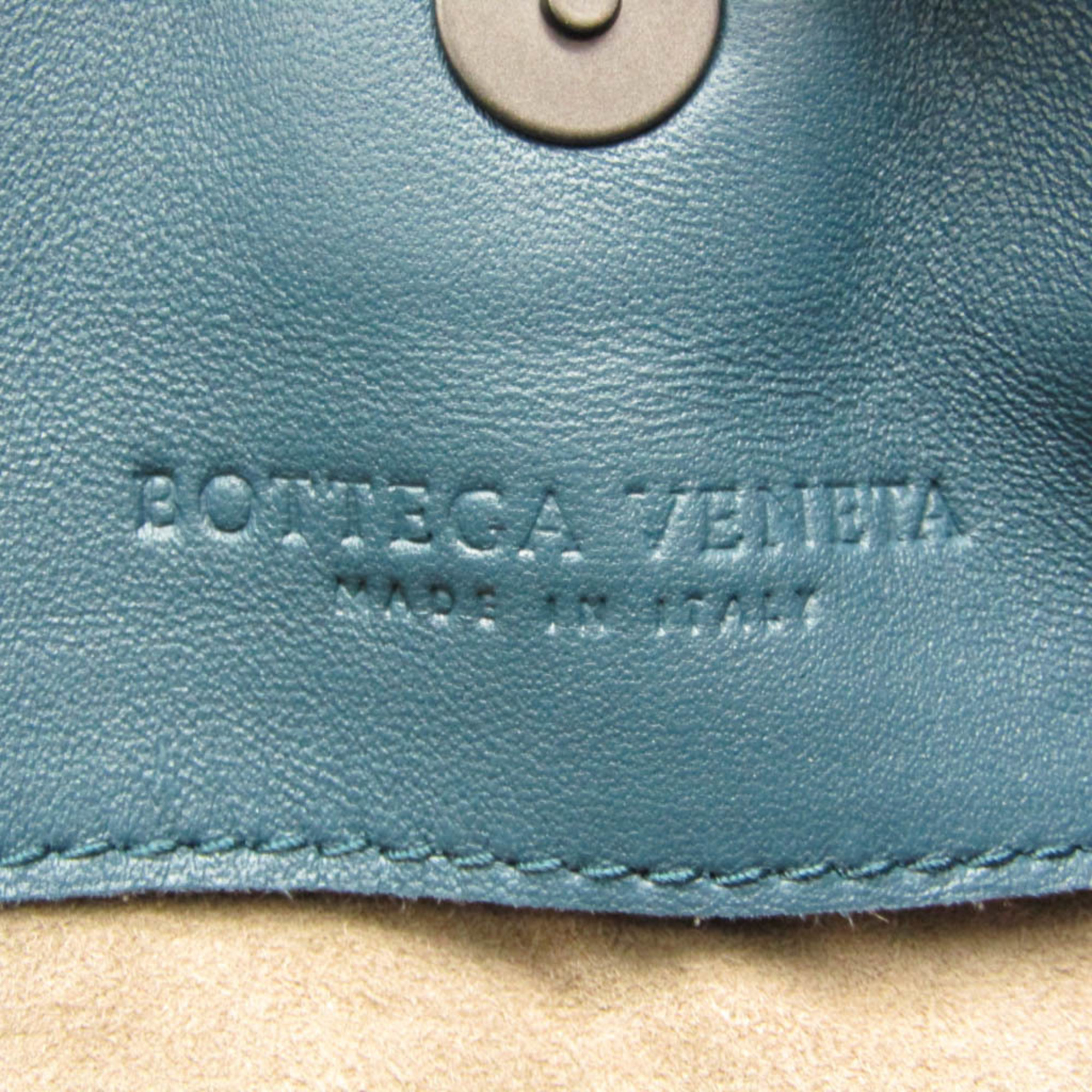 ボッテガ・ヴェネタ(Bottega Veneta) イントレチャート チェーントート 428052 レディース レザー トートバッグ ダークグリーン