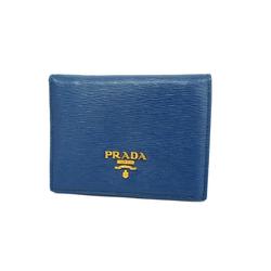 プラダ(Prada) プラダ 財布 レザー ネイビー   レディース