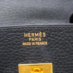 エルメス(Hermes) エルメス ハンドバッグ バーキン35 □F刻印 アルデンヌ ブラック   レディース