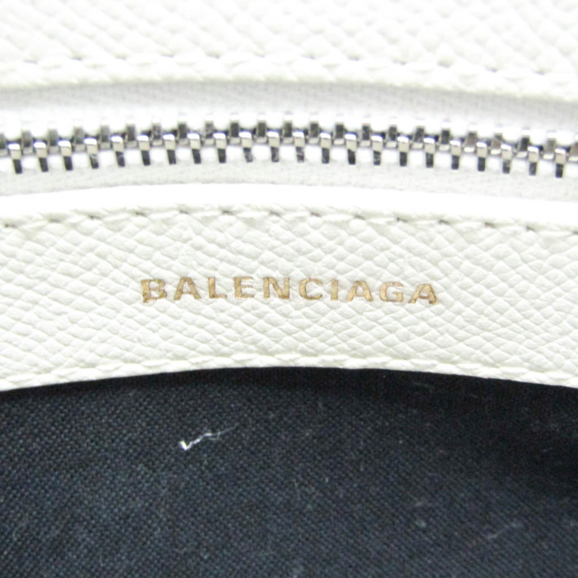 バレンシアガ(Balenciaga) ヴィル トップハンドル S 550645 レディース レザー ハンドバッグ,ショルダーバッグ ホワイト