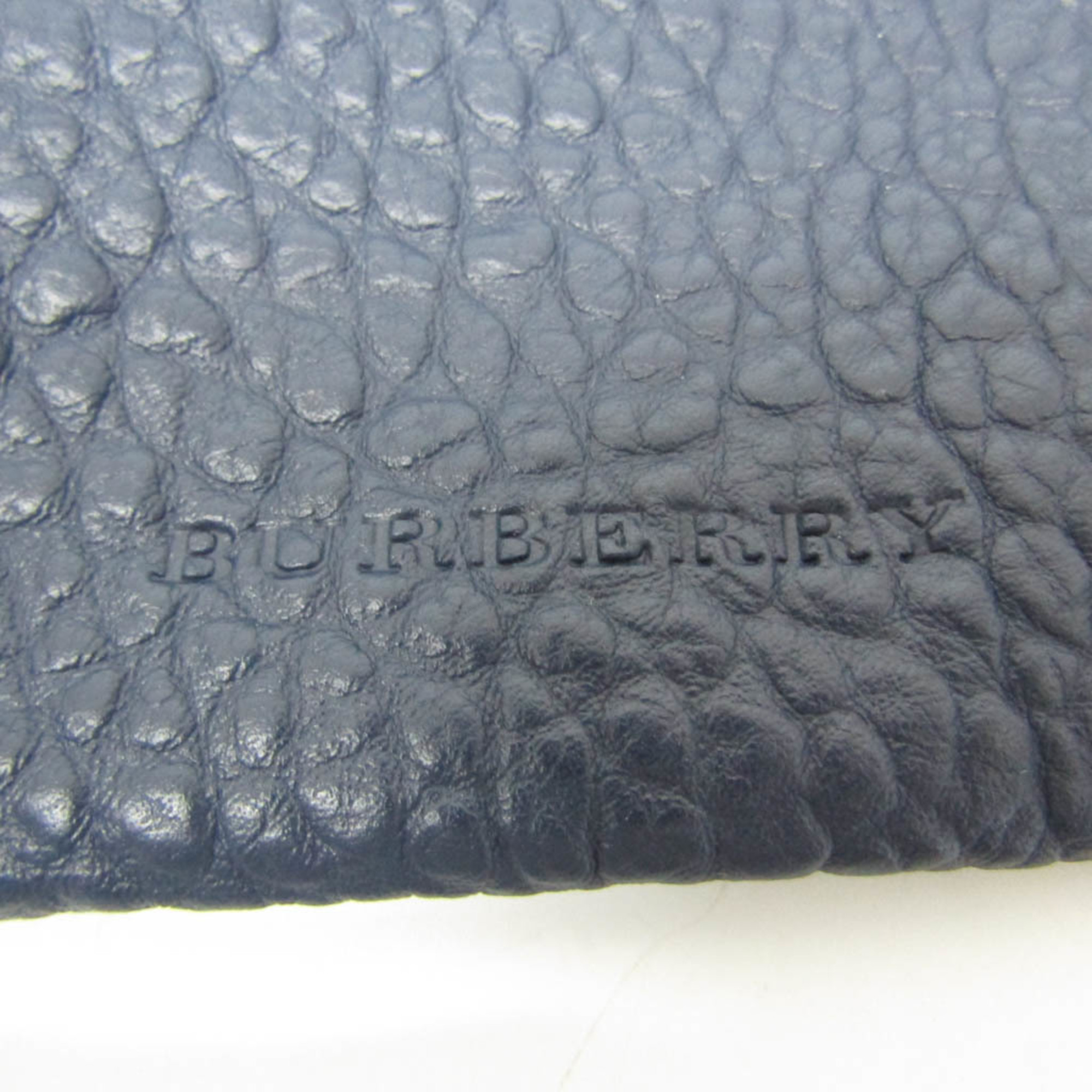 バーバリー(Burberry) 3994392 レディース レザー トートバッグ ネイビー