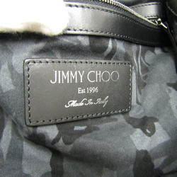 ジミーチュウ(Jimmy Choo) PIMLICO TIA レディース,メンズ レザー スタッズ トートバッグ ブラック