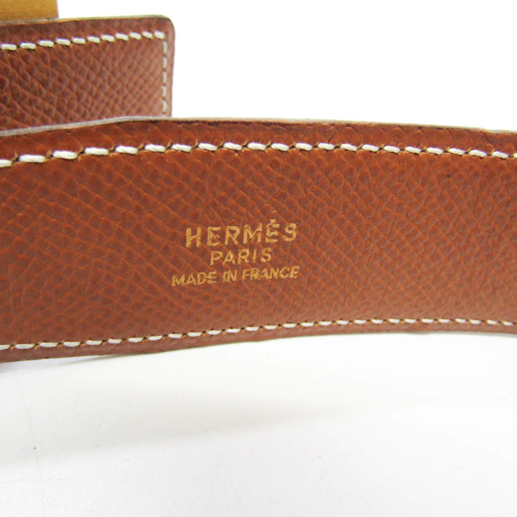 エルメス(Hermes) コンスタンス Hベルト メンズ,レディース レザー スタンダードベルト ブラック,ゴールド 65