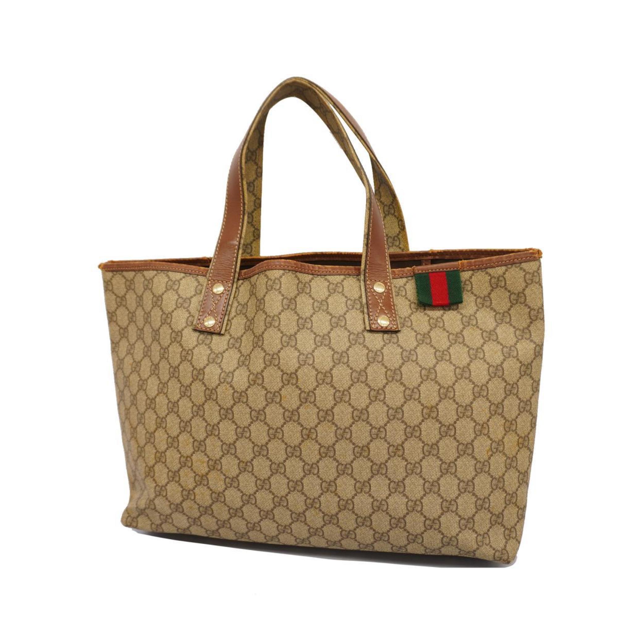 グッチ(Gucci) グッチ トートバッグ GGスプリーム 211134 ブラウン シャンパン レディース | eLADY Globazone