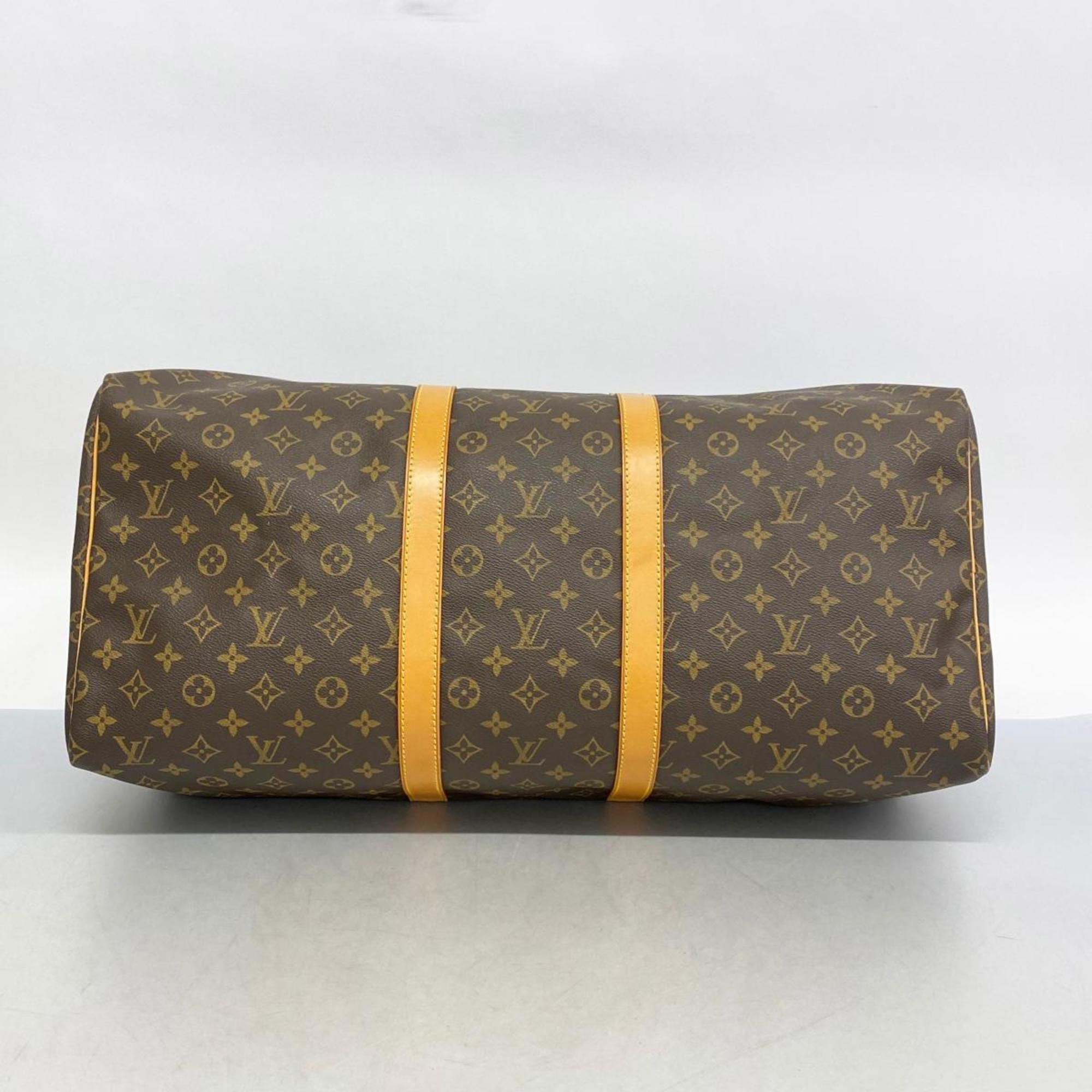 ルイ・ヴィトン(Louis Vuitton) ルイ・ヴィトン ボストンバッグ モノグラム キーポル55 M41424 ブラウンメンズ レディース |  eLADY Globazone