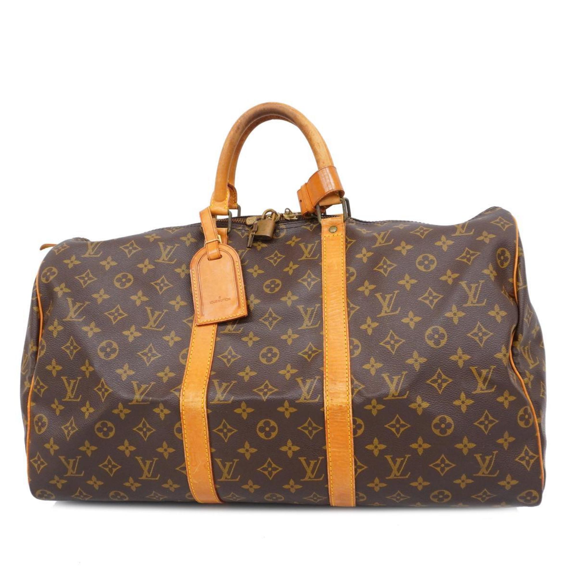 ルイ・ヴィトン(Louis Vuitton) ルイ・ヴィトン ボストンバッグ モノグラム キーポル50 M41426 ブラウンメンズ レディース |  eLADY Globazone