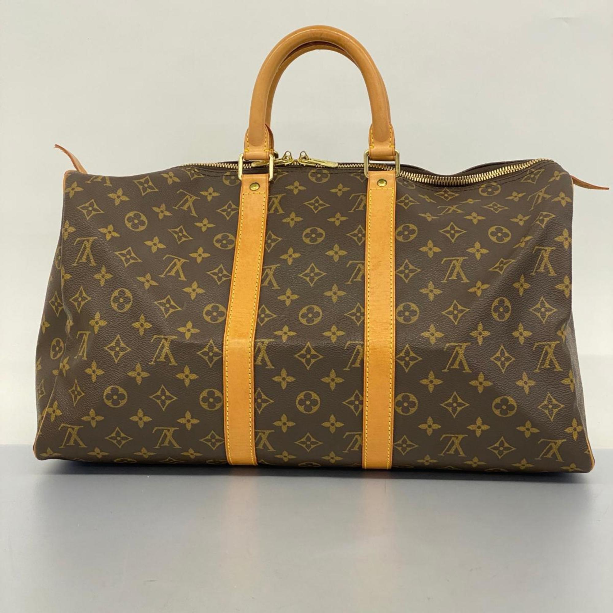 ルイ・ヴィトン(Louis Vuitton) ルイ・ヴィトン ボストンバッグ モノグラム キーポル45 M41428 ブラウンメンズ レディース |  eLADY Globazone