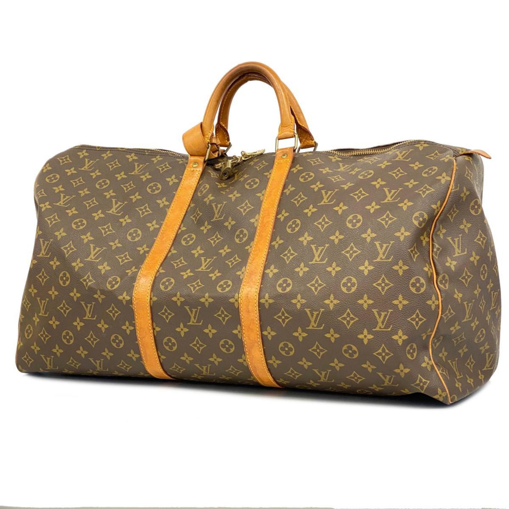 ルイ・ヴィトン(Louis Vuitton) ルイ・ヴィトン ボストンバッグ モノグラム キーポル60 M41422 ブラウンメンズ レディース |  eLADY Globazone