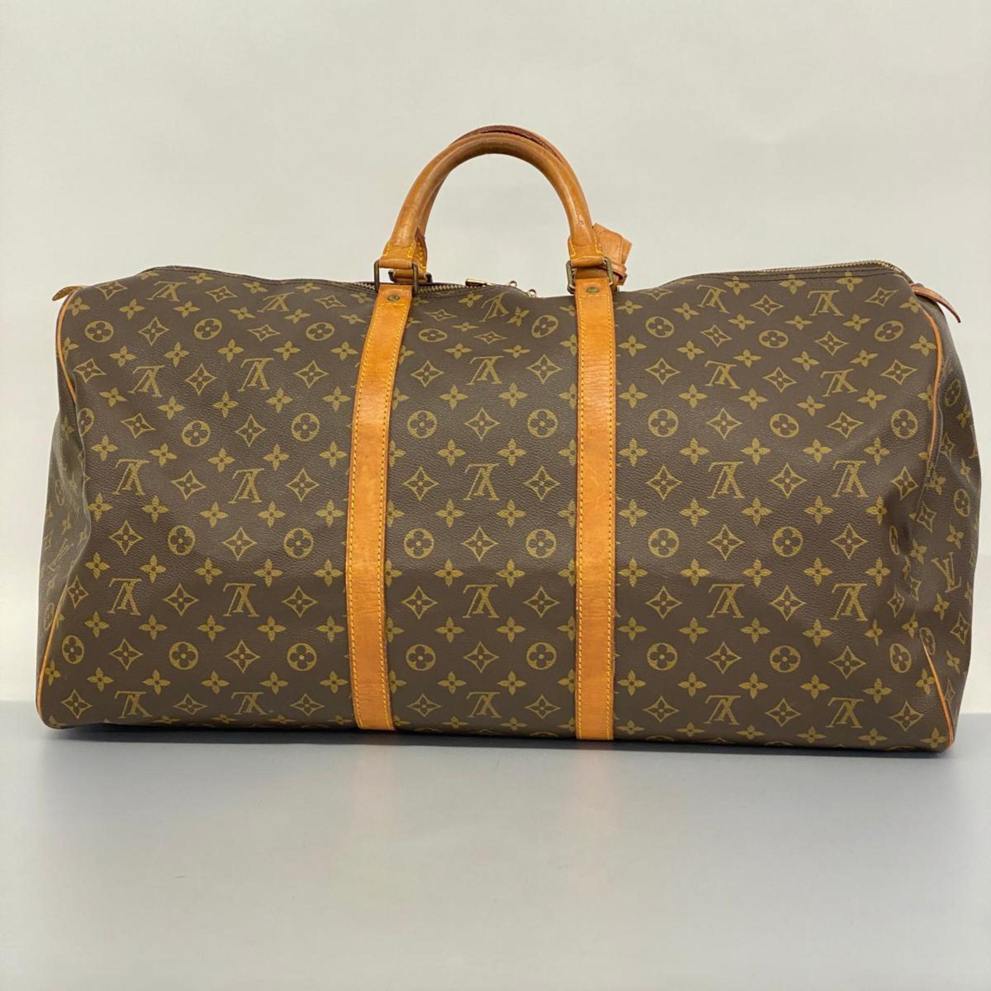 ルイ・ヴィトン(Louis Vuitton) ルイ・ヴィトン ボストンバッグ モノグラム キーポル60 M41422 ブラウンメンズ レディース |  eLADY Globazone