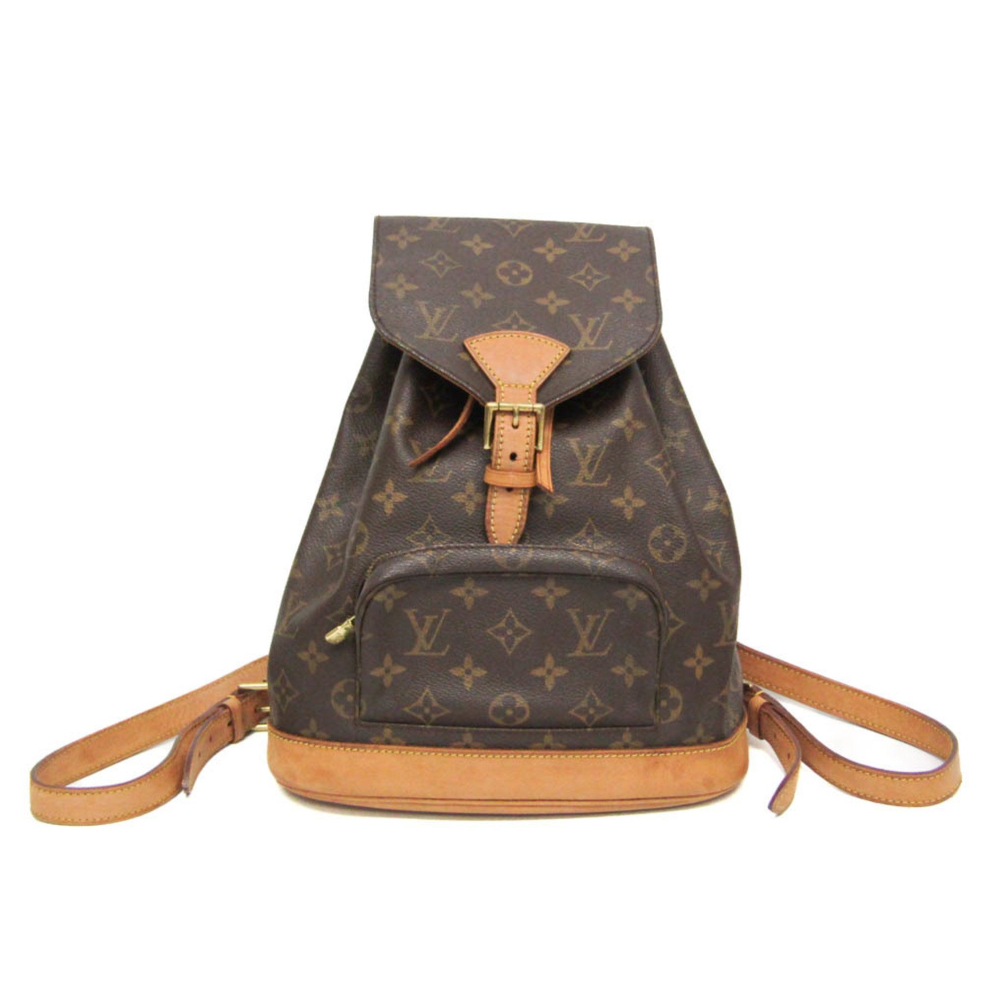 ルイ・ヴィトン(Louis Vuitton) モノグラム モンスリMM M51136 レディース リュックサック モノグラム