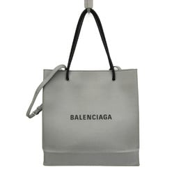 バレンシアガ(Balenciaga) ショッピングバッグ S 568813 レディース,メンズ レザー ショルダーバッグ,トートバッグ ブラック,グレー