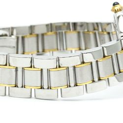 カルティエ (CARTIER) マスト21 ゴールドプレート ステンレススチール クォーツ レディース 時計 W10073R6 (外装仕上げ済み) 【中古】