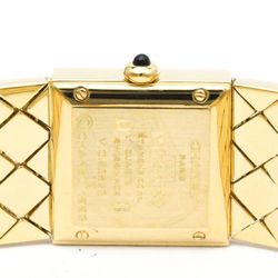 シャネル (CHANEL) マトラッセ K18 ゴールド クォーツ レディース 時計 H0008 (外装仕上げ済み) 【中古】